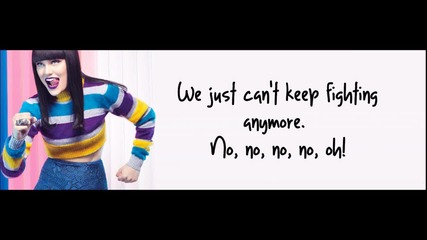 Jessie J - Rainbow (lyrics on screen)