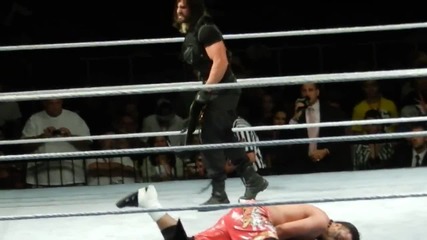 Seth Rollins Steals a Win for The Shield, Barclays, 9/8/13