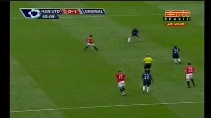 Man.utd - 0:1 - Arsenal (arshavin)