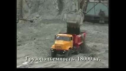 Kraz 6x6 dump truck