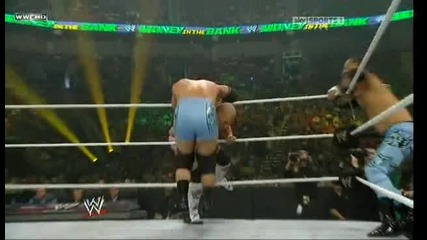 Wwe Money In The Bank 2010 The Hart Dynasty vs Jimmy & Jey Uso [ For Unified Wwe Tag Team Champ. ]