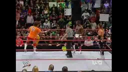 Wwe Raw - Carlito vs Shelton Benjamin vs Johny Nitro!