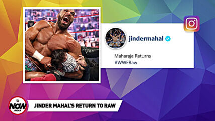 Jinder Mahal Returns to Raw with Veer & Shanky: WWE Now India