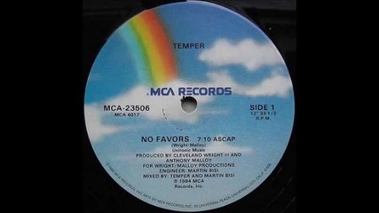 No Favors - Temper 1984