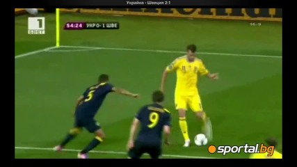 Швеция-украйна 2:1 Euro 2012