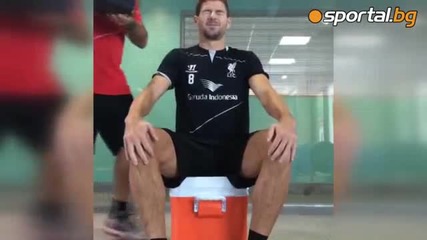 Стивън Джерард - Ice Bucket Challenge