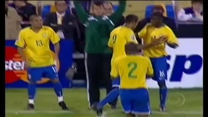Brazil 3 Argentina 1 2nd Luis Fabiano Goal