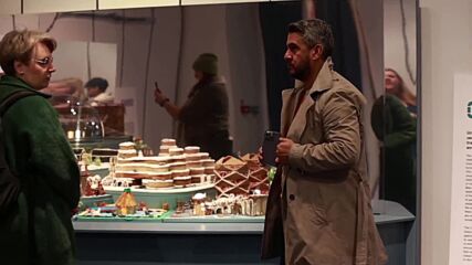 В Лондон създадоха гигантско село от джинджифилови сладки (ВИДЕО)