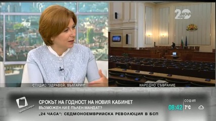 Боряна Димитрова: Правителството зависи от обществената атмосфера
