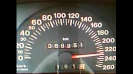 Opel Vectra Turbo C20let 155 - 235 km h 
