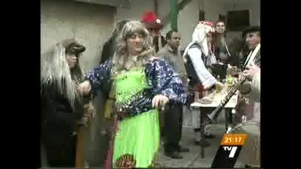кукери гонят злите сили в бургас 21.2.2010г