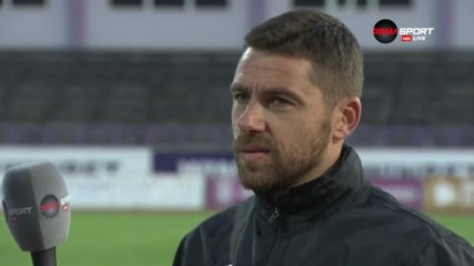 Играчът на мача Христо Иванов: Загубихме две точки, Враца спечели една