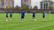Левски тренира преди гостуването на Берое
