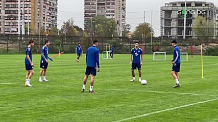 Левски тренира преди гостуването на Берое