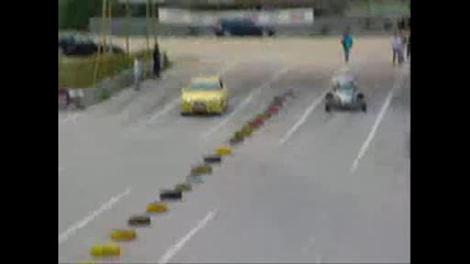 Kartcross Vs Bmw M3 Vs Evo V