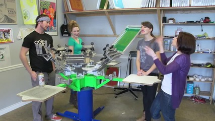 The Screenprinters Episode 4 - Tara has a new job no one wants