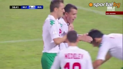 България се измъчи, но взе трите точки в Малта! Малта - България 1:2