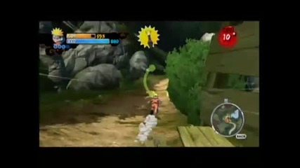 Naruto Rise of a Ninja - Training Field Race 