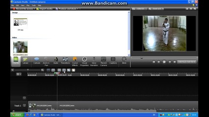 Работа с Camtasia Studio 8- 1