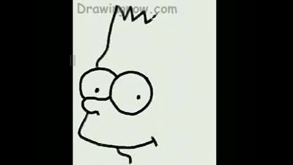 Как Да Нарисуваме Bart Simpson