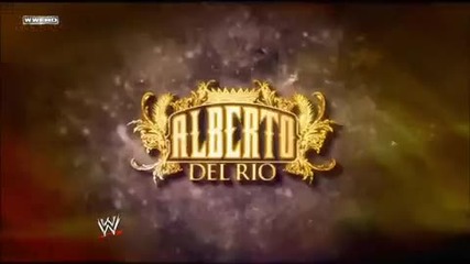 [wwe] Alberto Del Rio Titantron 2011 (custom) Vbox7
