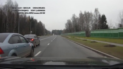 Безразсъдното шофиране води до това !