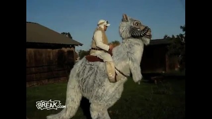 Best Star Wars Tauntaun Costume Ever 