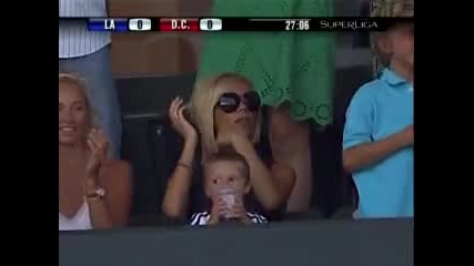Невероятно изпълнение на Бекъм срещу D. C. United