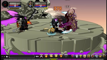 aqw Titan2000 vs Kitsune