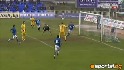 27.11.2010 Монтана - Левски 0 : 3 Мач от Апфг