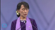 Aung San Suu Kyi In Beijing For First China Visit