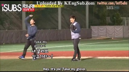 [ Eng Subs ] Running Man - Ep. 119 (with Choo Shin-soo, Jin Se-yeon and Ryu Hyun-jin) - 2/2