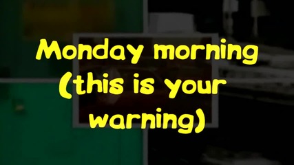 Monday Morning (karaoke instrumental) by Melanie Fiona with on screen lyrics Hd 