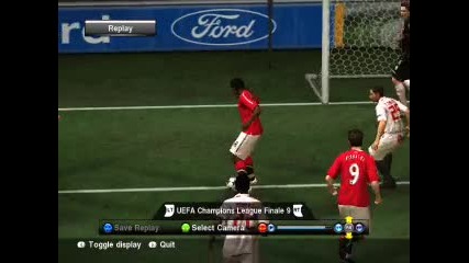 Pes 2010 Anderson goal vs Sevilla F.c.