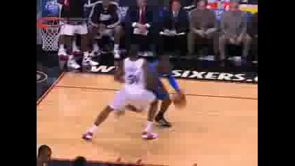 Dwight Howard Bulldozes for the Dunk