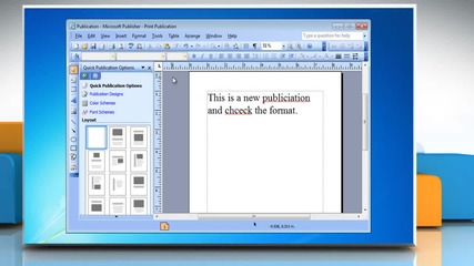 Publisher 2003: Turn grammar check and spell check on and off