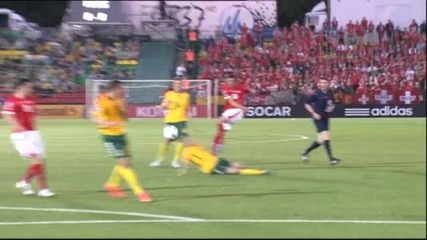 Литва - Швейцария 1:2
