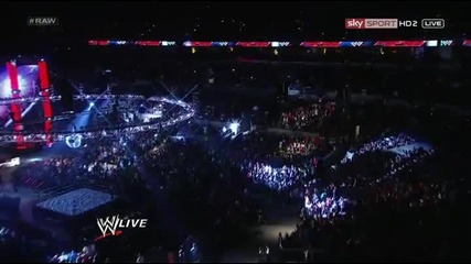 Wwe Raw 08.08.12 Damien Sandow напада Brodus Clay