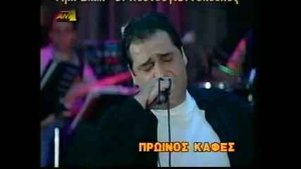Vasilis Karras Den Ti Apemine Live 