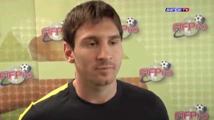 Меси хвърля първото гласуване на Фифа/фифпро 2012