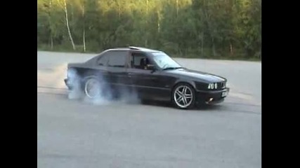 Bmw 535 -89 burnout and history