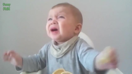 Компилация Смях !.. Babies Eating Lemons for First Time Compilation 2015