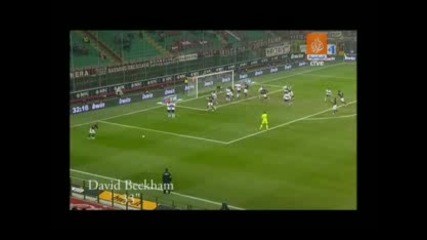 Супер Гол На Дейвид Бекъм Срещу Дженоа