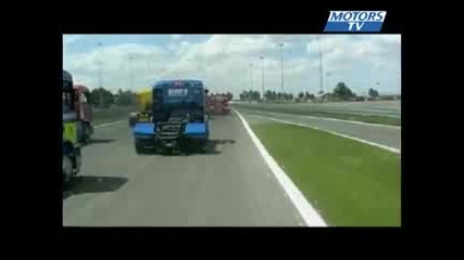 Camera embarquee European Truck Racing round 3 