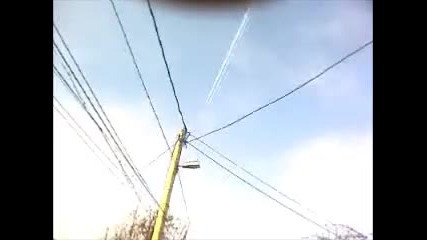 Странни "самолети" над София. Chemtrails, Ufo?
