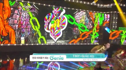 (hd) Tiny-g - Tiny-g ~ Music Bank (14.09.2012)