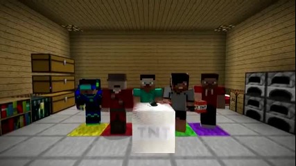 Minecraft най-големият Harlem Shake !