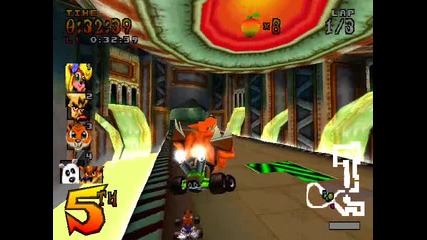 Crash Team Racing - Area Gem Stone Valley - Blue Gem Cup [part 2] - Blue Gem