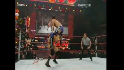 Raw - Ted Dibiase Vs Evan Bourne.slojil sm reklama na nai - film na Ted Dibiase 