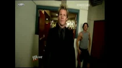 Mickie Candice And Chris Jericho Backstage